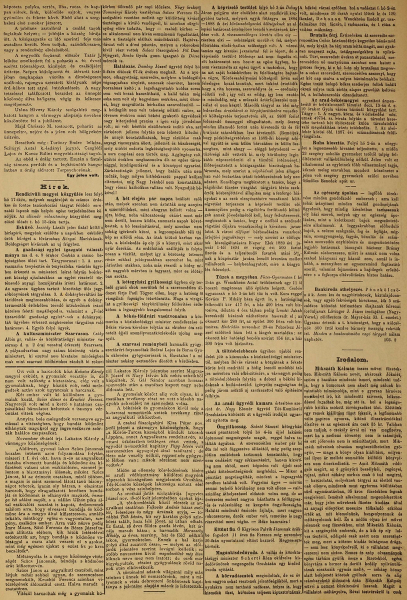 Bekes 1888 pages213 213. Forrás Hungaricana