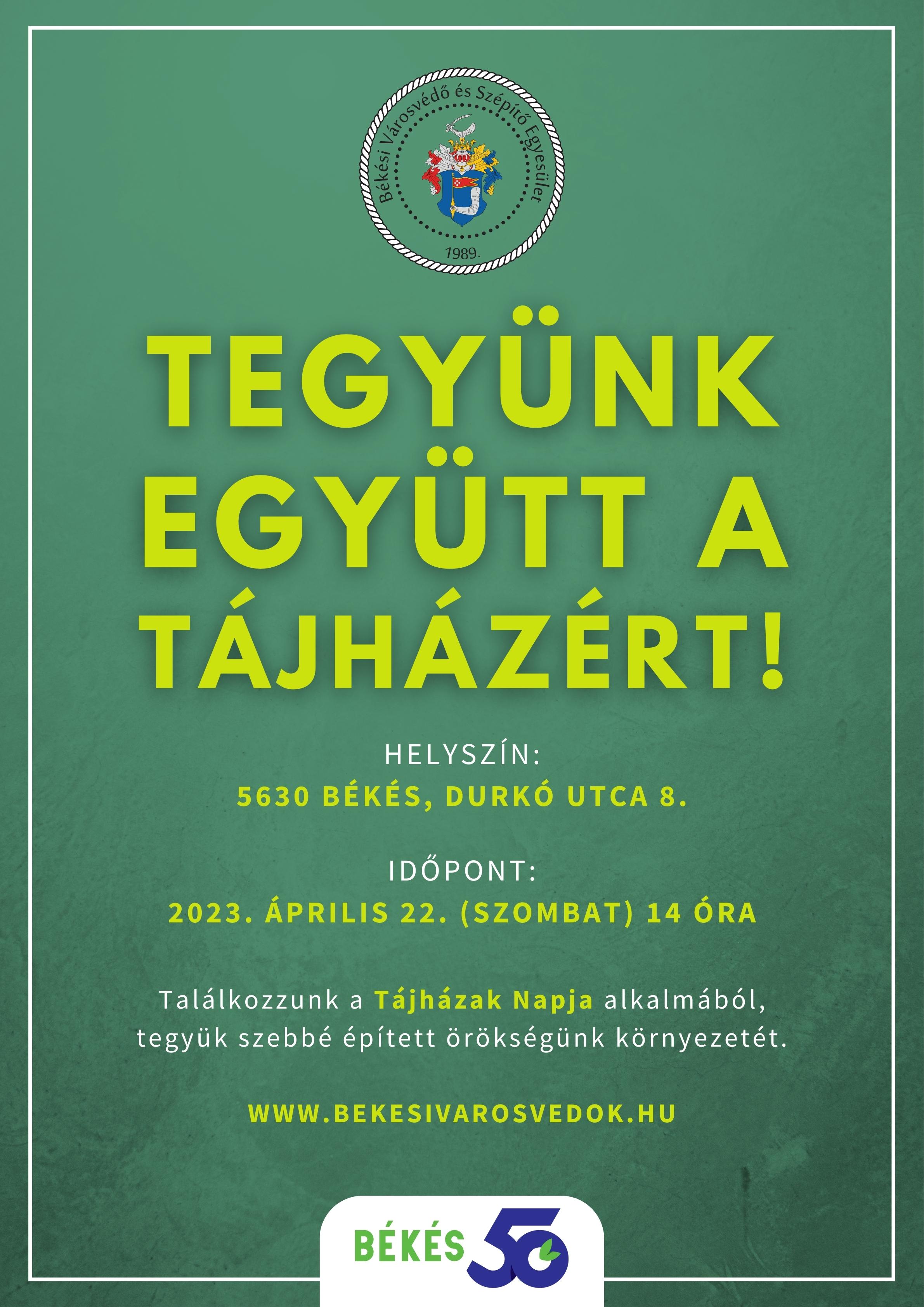 20230423 tegyunk egyutt tajhaz