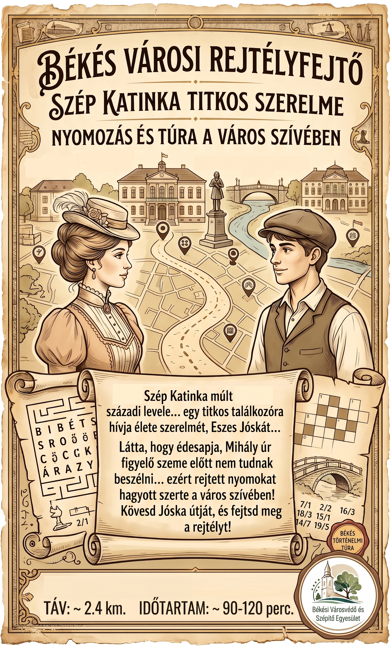Békés Rejtély Nyomozás Plakát